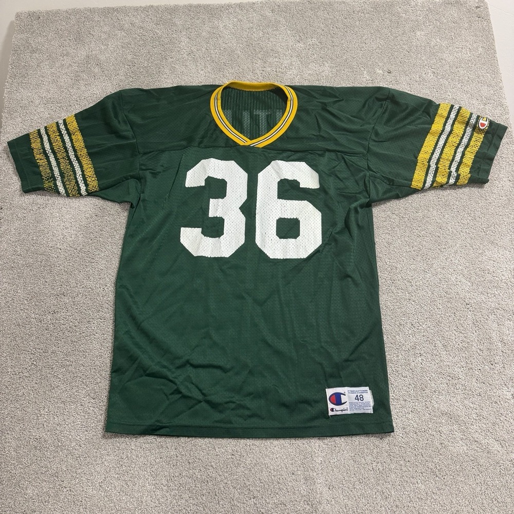 Vintage Champion LeRoy Butler Green Bay Packers Jersey Mens‎ Sz 48 NFL 90s USA